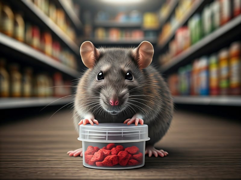 Nunca uses veneno para ratas en casa
