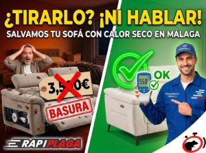 Tratamiento térmico contra chinches RapiPlaga